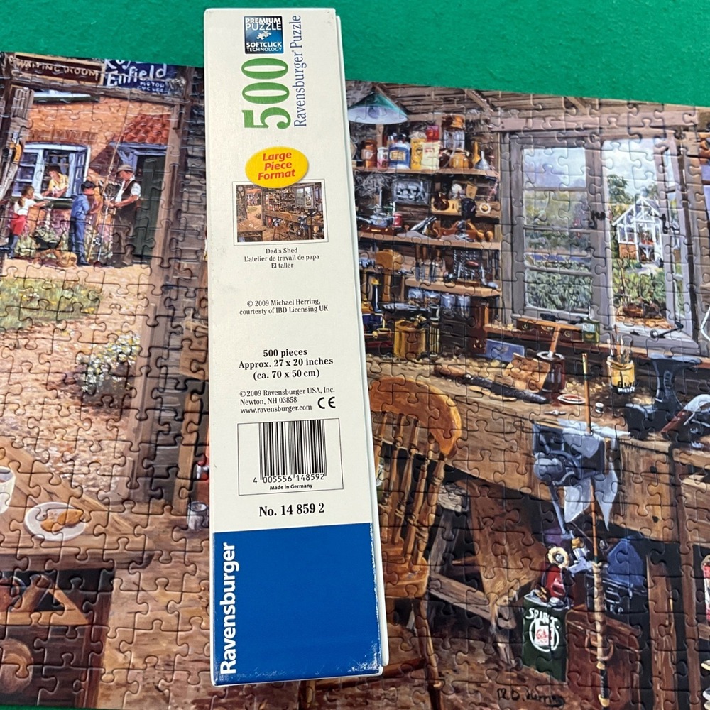 Ravensburger Puzzle - Cozy Retreat 500 pieces Complete - Picture 5 of 7